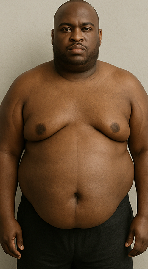 Antes da transformação